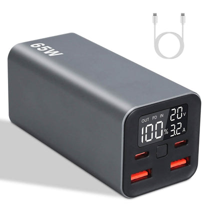 20000mah 65W USB-C PD Laptop Power Bank Fast Charging - A-1 Thread Vault
