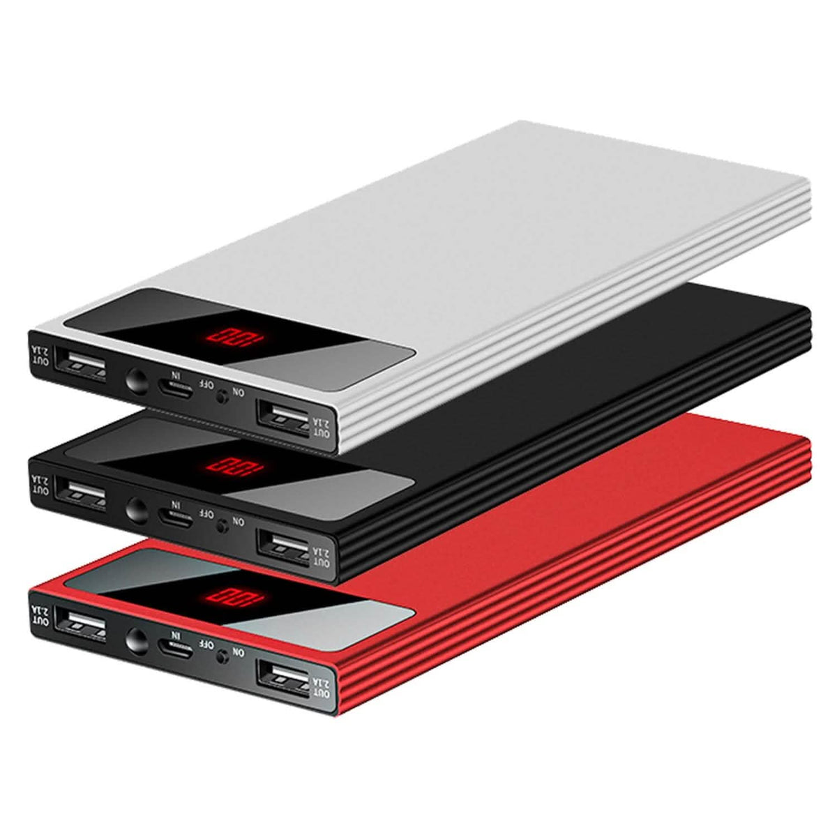 20,000mAh Power Bank Ultra-thin External Battery Pack - A-1 Thread Vault