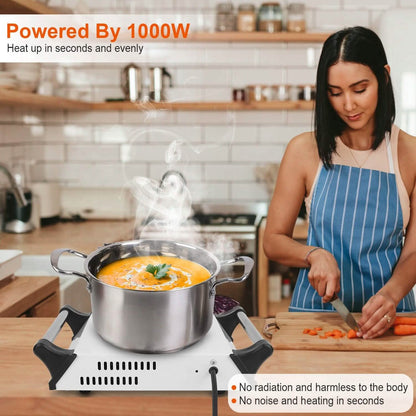 2000W Electric Burner Portable Coil Heating Hot Plate Stove Countertop - A-1 Thread Vault