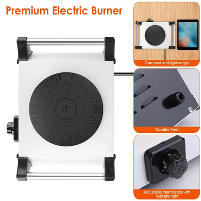 2000W Electric Burner Portable Coil Heating Hot Plate Stove Countertop - A-1 Thread Vault