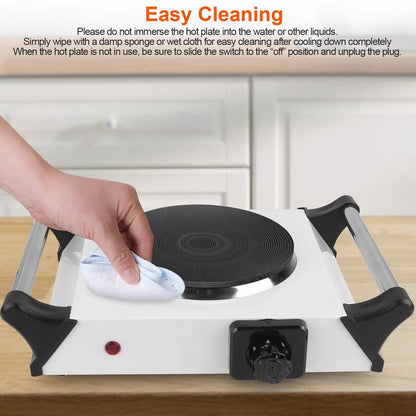 2000W Electric Burner Portable Coil Heating Hot Plate Stove Countertop - A-1 Thread Vault