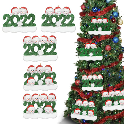 2022 Family Christmas Tree Ornament And Hanging Decorations Personalized Gifts For All - A-1 Thread Vault