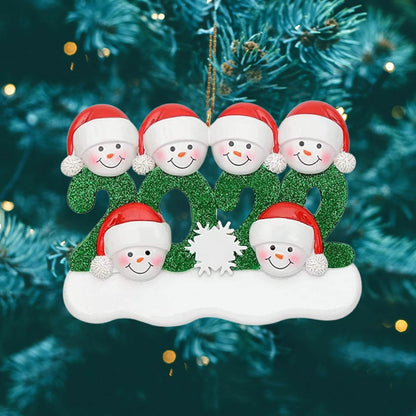 2022 Family Christmas Tree Ornament And Hanging Decorations Personalized Gifts For All - A-1 Thread Vault