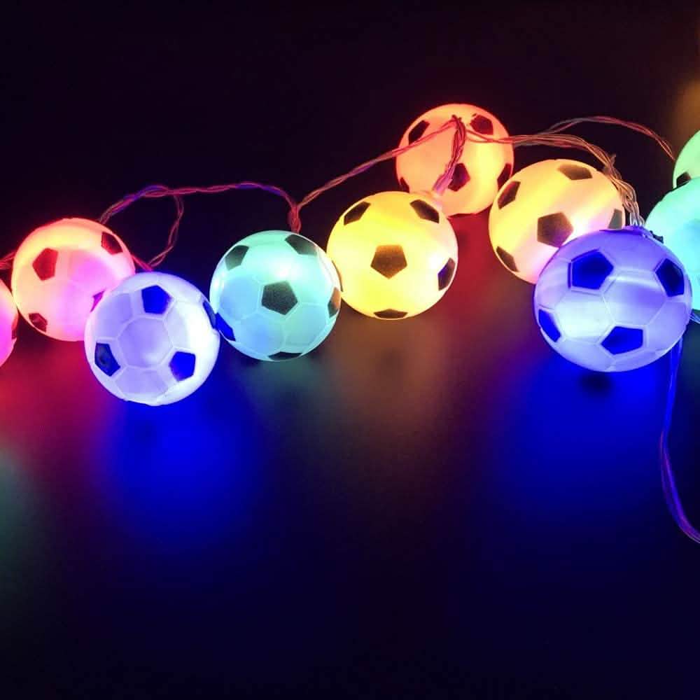 2022 World Cup Decor String Lights Soccer - A-1 Thread Vault