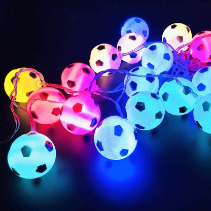 2022 World Cup Decor String Lights Soccer - A-1 Thread Vault