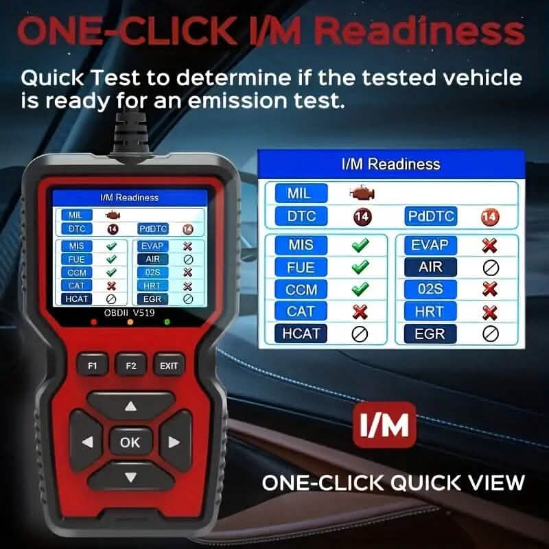 2024 Advanced V519 OBD2 Scanner Tool - A-1 Thread Vault
