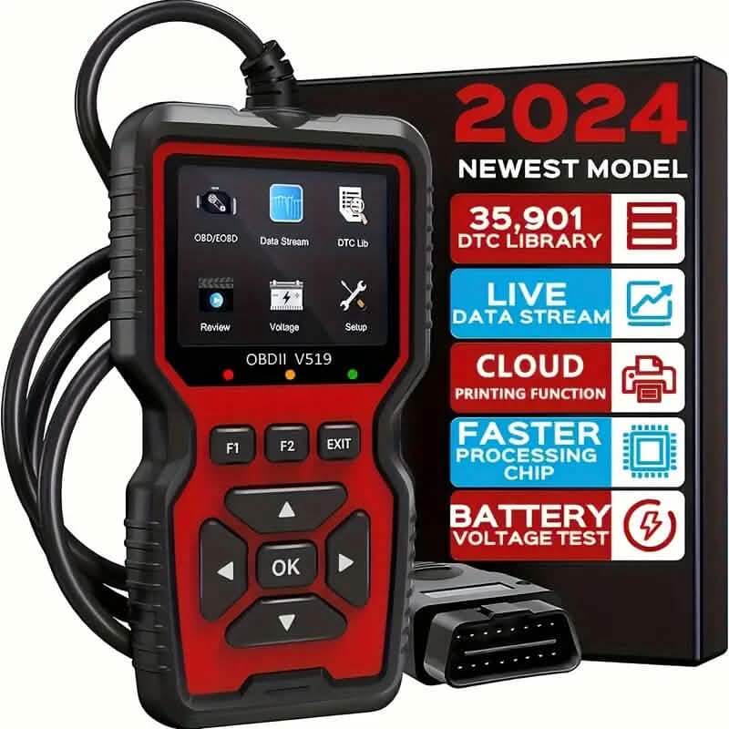 2024 Advanced V519 OBD2 Scanner Tool - A-1 Thread Vault
