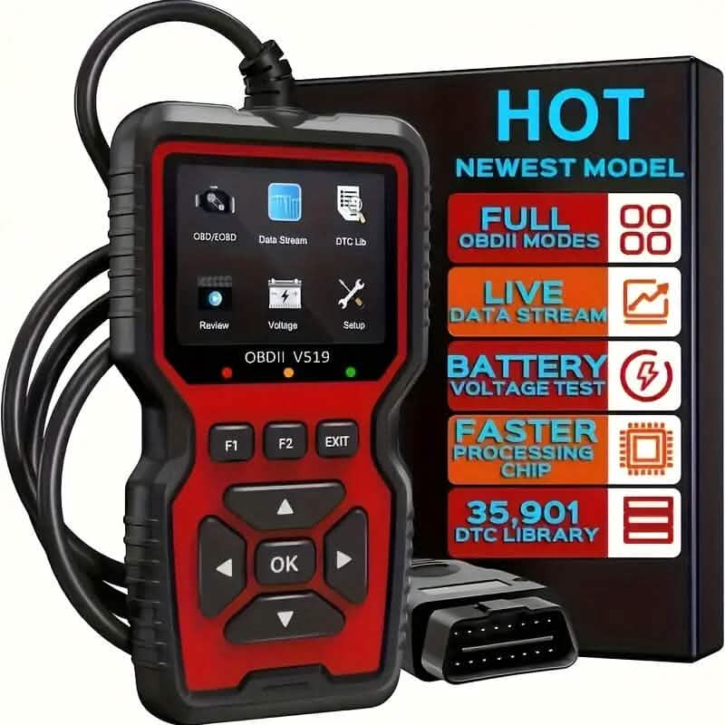 2024 Advanced V519 OBD2 Scanner Tool - A-1 Thread Vault