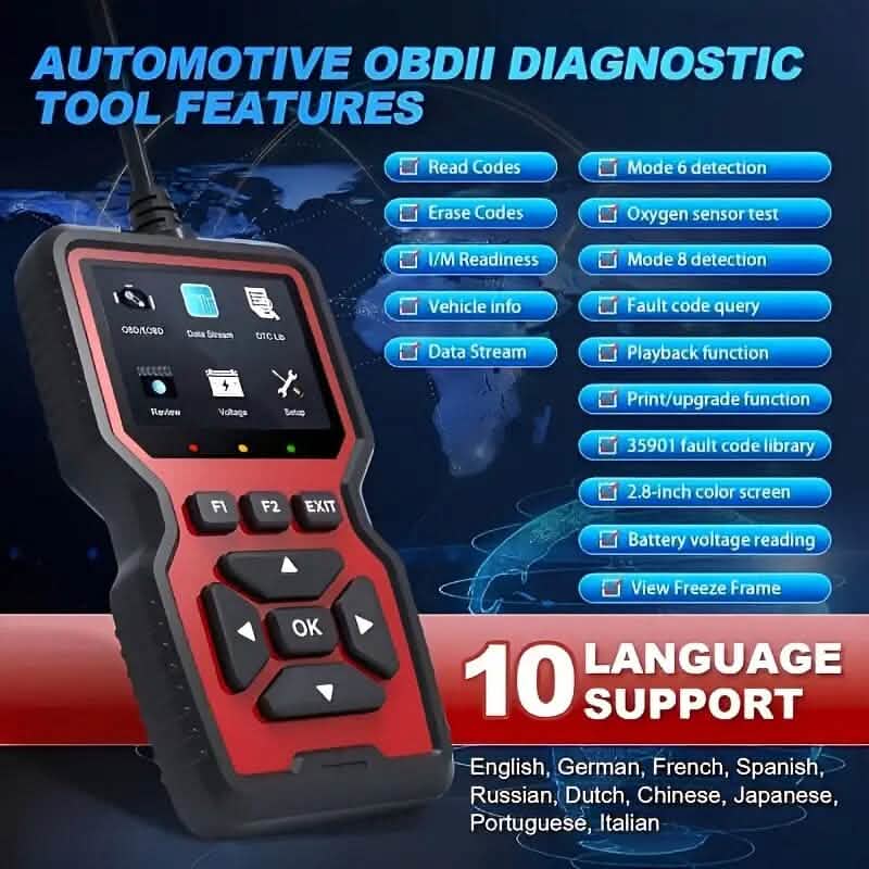 2024 Advanced V519 OBD2 Scanner Tool - A-1 Thread Vault