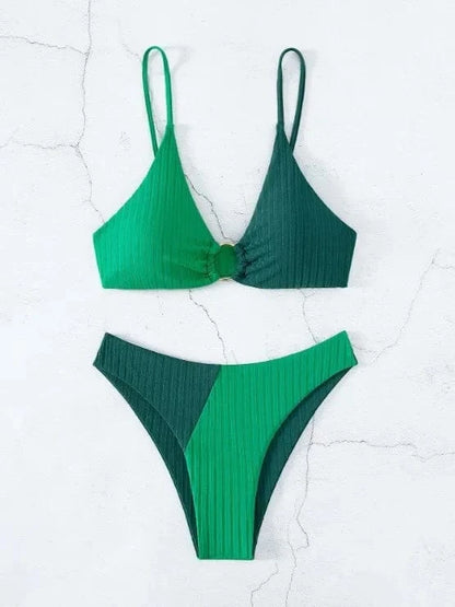 2024 Sexy Bikinis Women's Swimwear Push Up High Waist Swimsuits High Cut Bathing Suits Push Up Beach Bikini Set Female Biquini - A-1 Thread Vault