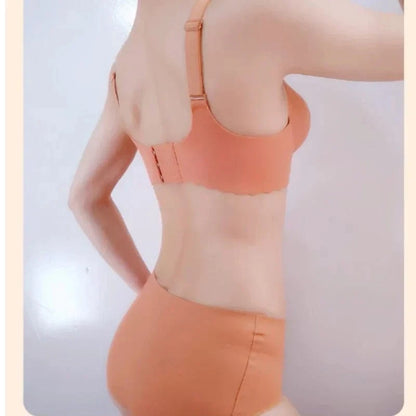 2025 Extreme Push-Up Bra 8cm Pads for Small Bust Wireless Double Cup Lift & Natural Shape Adjustable Plunge Deep V Bras - A-1 Thread Vault