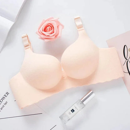 2025 Extreme Push-Up Bra 8cm Pads for Small Bust Wireless Double Cup Lift & Natural Shape Adjustable Plunge Deep V Bras - A-1 Thread Vault (8)