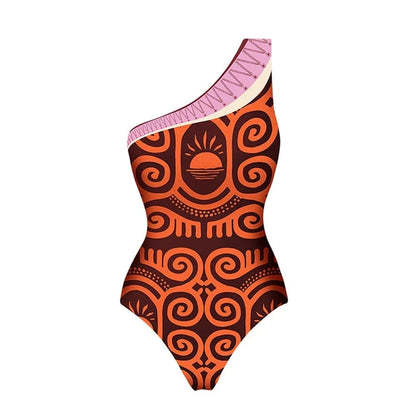 2025 New Arrival Push Up One Piece Swimsuit Ruffle Beach Wear Swimwear Women Wrap Skirt Swimsuit Cover Up Sexy Sarong Plage - A-1 Thread Vault
