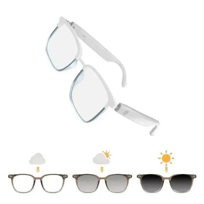 2025 Wireless Smart Glasses – Auto-Dimming, Touch Control, Hands-Free Audio - A-1 Thread Vault