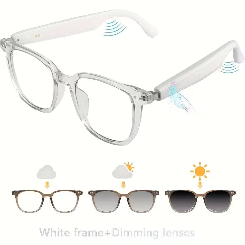 2025 Wireless Smart Glasses – Auto-Dimming, Touch Control, Hands-Free Audio - A-1 Thread Vault