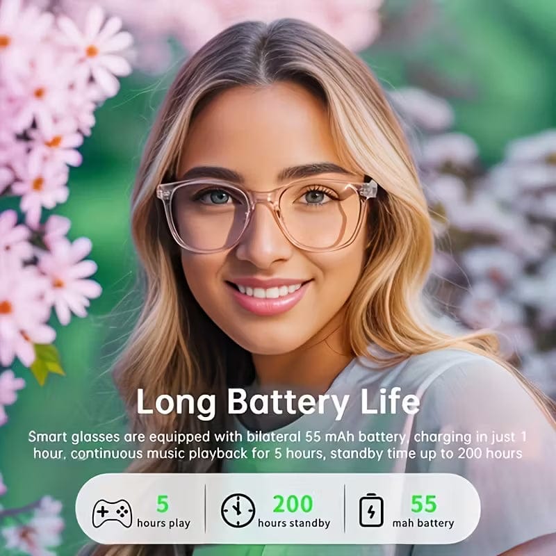 2025 Wireless Smart Glasses – Auto-Dimming, Touch Control, Hands-Free Audio - A-1 Thread Vault