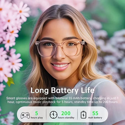 2025 Wireless Smart Glasses – Auto-Dimming, Touch Control, Hands-Free Audio - A-1 Thread Vault