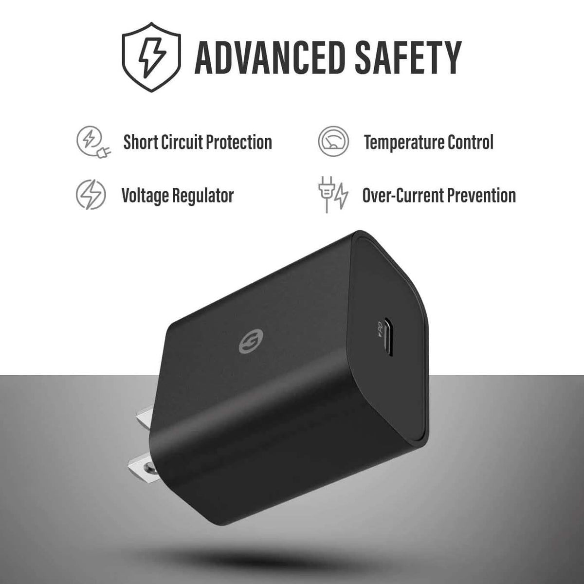 20W USB-C Charger PD Fast Charging Wall Plug Power Adapter Block - A-1 Thread Vault