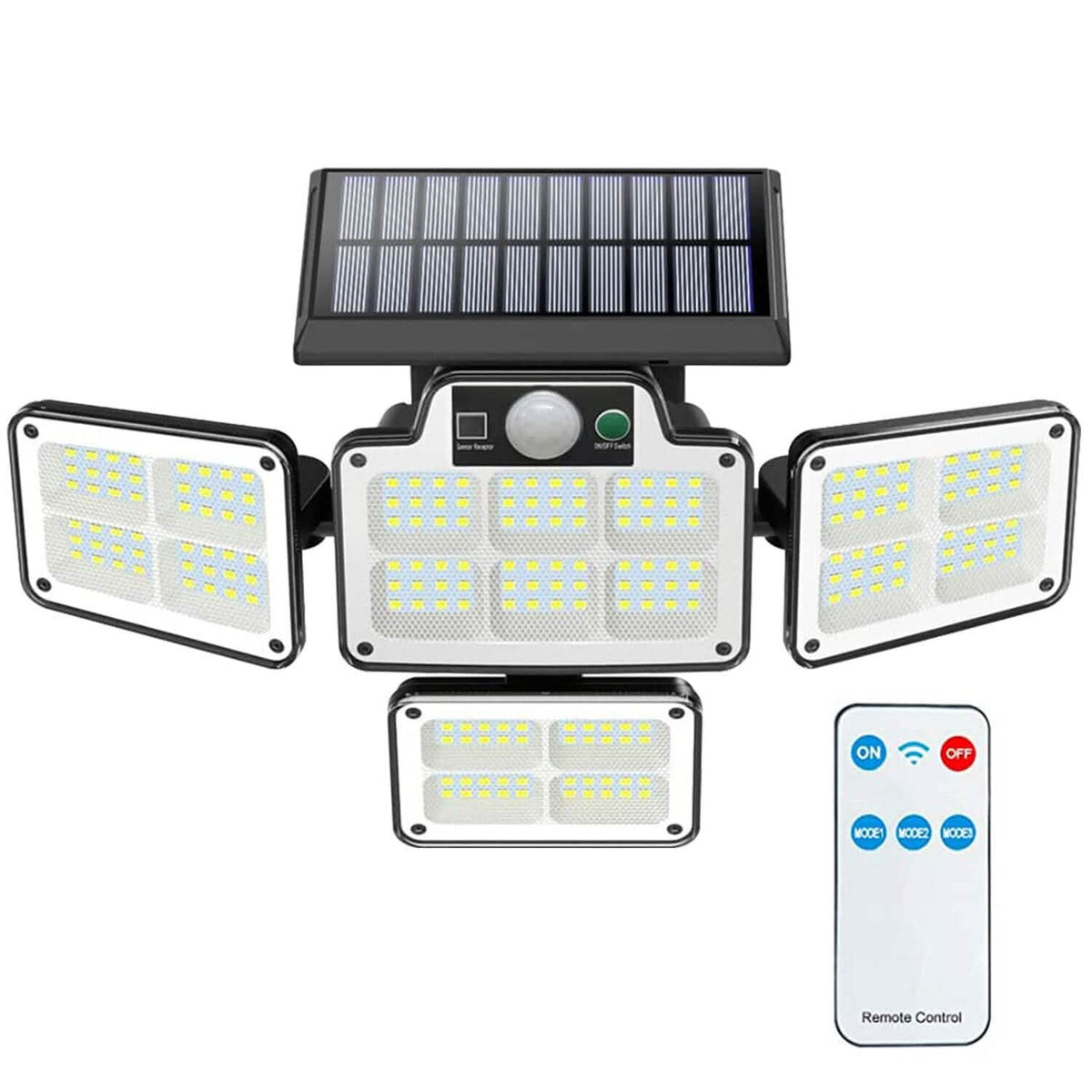 216 LEDs Solar Outdoor Light Motion Sensor Security Wireless Lamp - A-1 Thread Vault