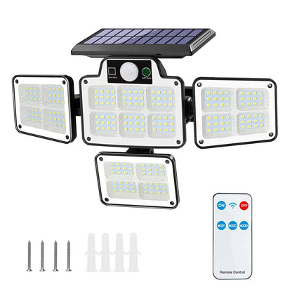 216 LEDs Solar Outdoor Light Motion Sensor Security Wireless Lamp - A-1 Thread Vault
