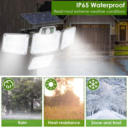 216 LEDs Solar Outdoor Light Motion Sensor Security Wireless Lamp - A-1 Thread Vault