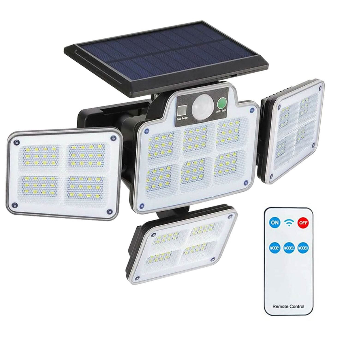 216 LEDs Solar Outdoor Light Motion Sensor Security Wireless Lamp - A-1 Thread Vault