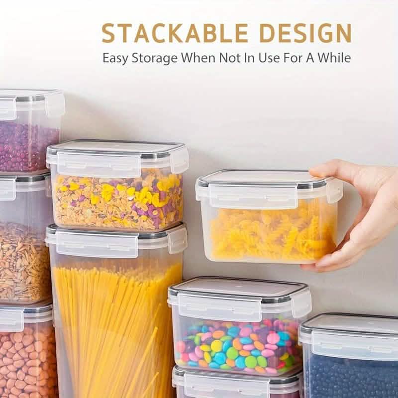 48-Piece Set: Food Storage Container Set, Fresh-Keeping and Easy-to-Secure Lids - A-1 Thread Vault