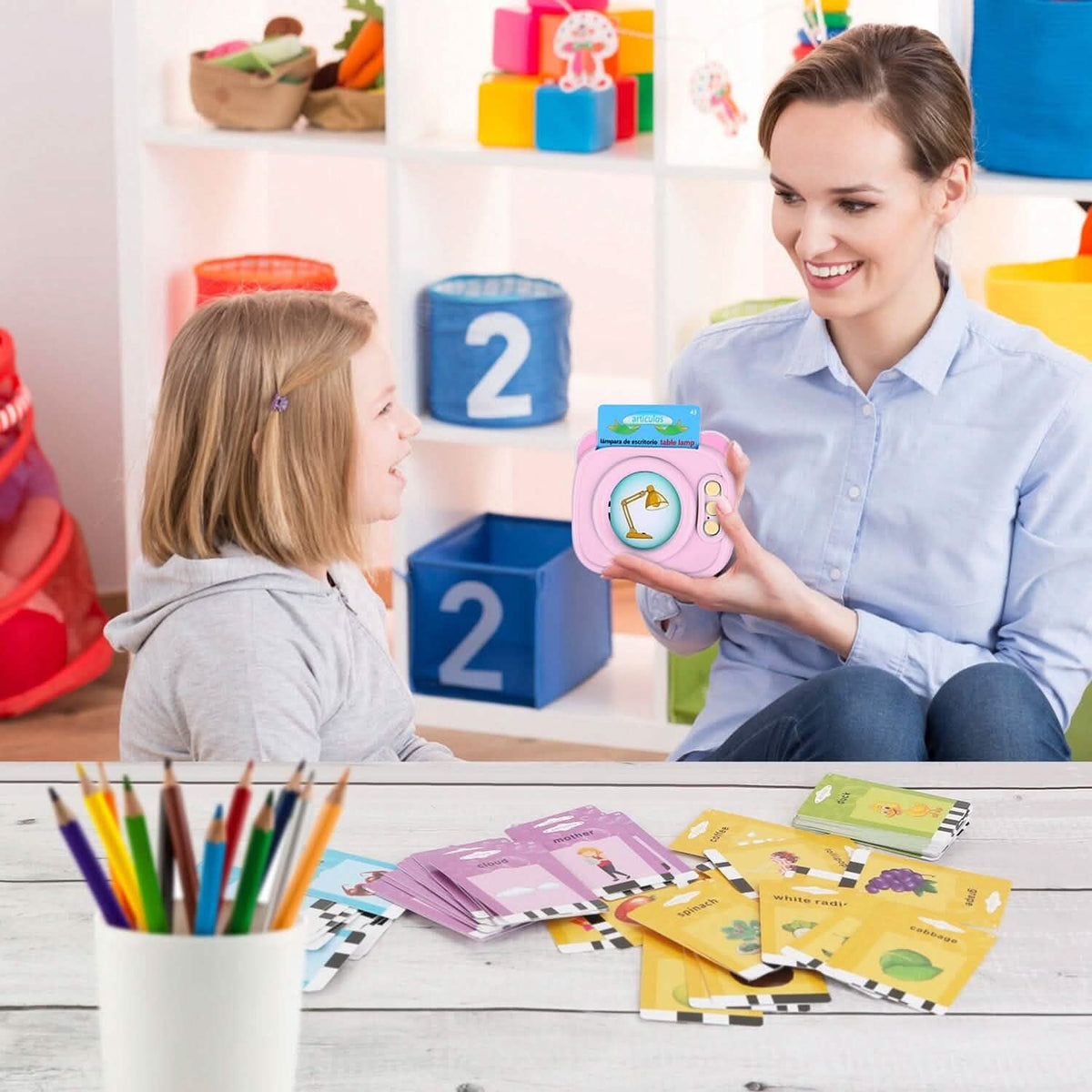224 Sight Words Spanish and English Bilingual Talking Flash Cards - A-1 Thread Vault