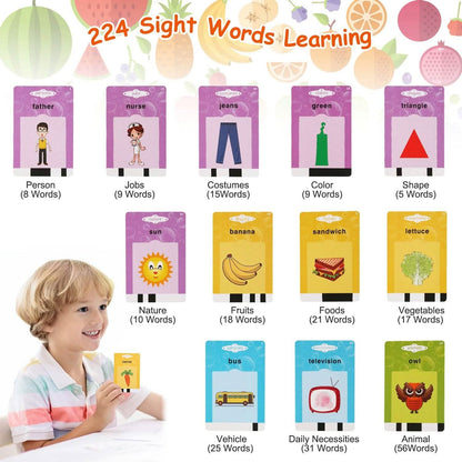 224 Words Kid Flash Talking Cards - A-1 Thread Vault