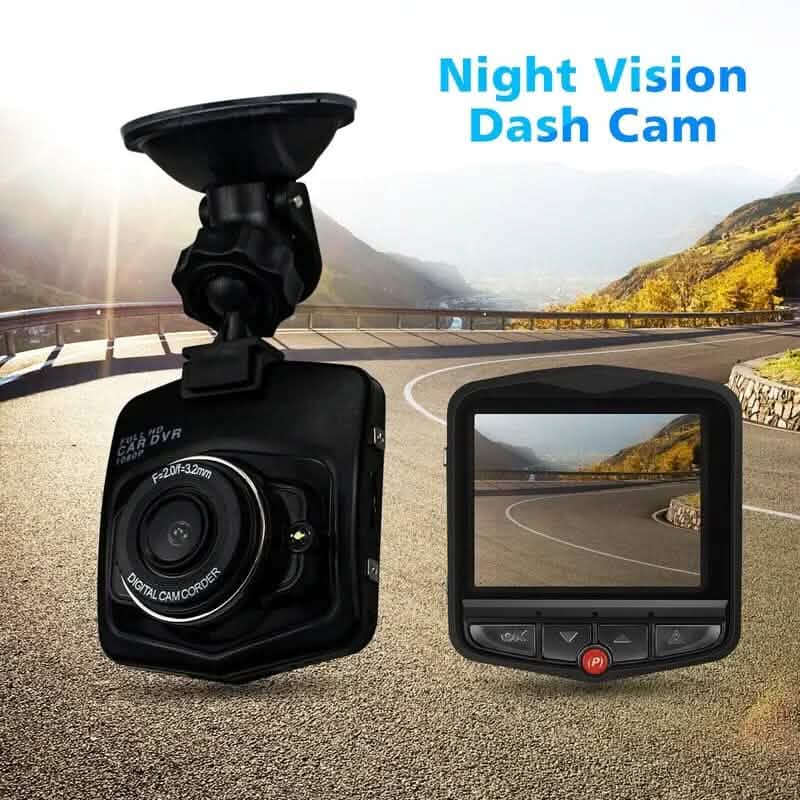 Full HD 1080P 2.4" Dash Cam Car DVR Front/Rear Camera Night Vision G-Sensor - A-1 Thread Vault