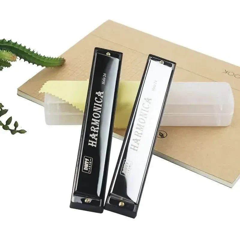24 Hole Harmonica Mouth Metal Organ - A-1 Thread Vault