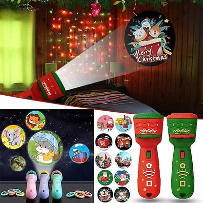 24 Patterns Christmas Flashlight Projection Lamp - A-1 Thread Vault