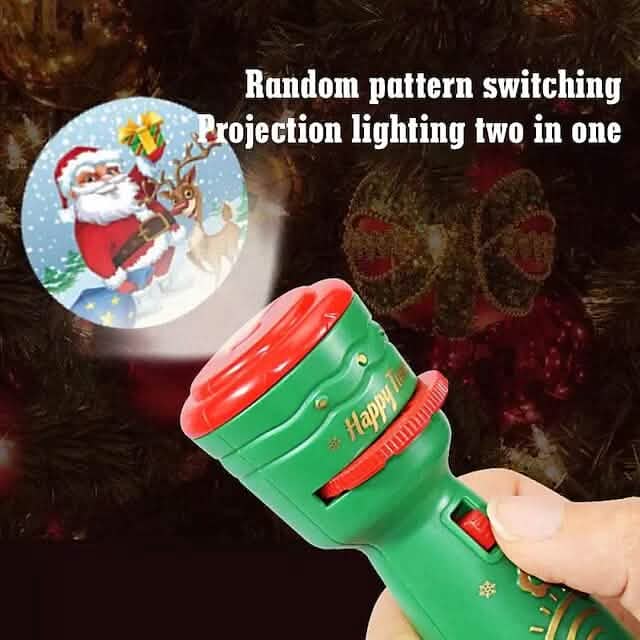 24 Patterns Christmas Flashlight Projection Lamp - A-1 Thread Vault