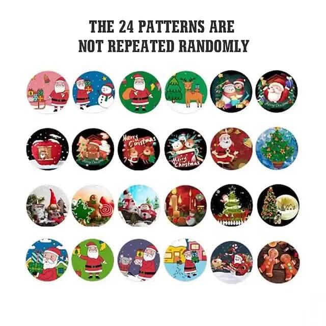 24 Patterns Christmas Flashlight Projection Lamp - A-1 Thread Vault
