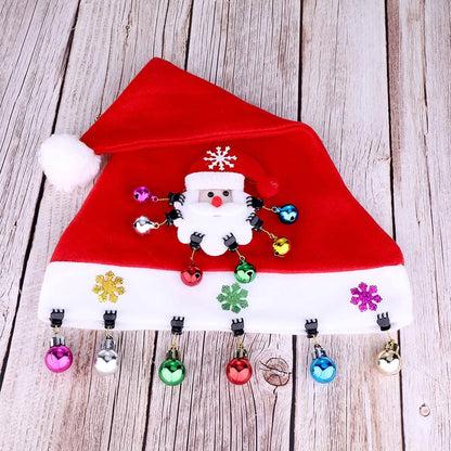 24-Piece: Christmas Beard Baubles Ornaments Santa Claus Beard Bells - A-1 Thread Vault
