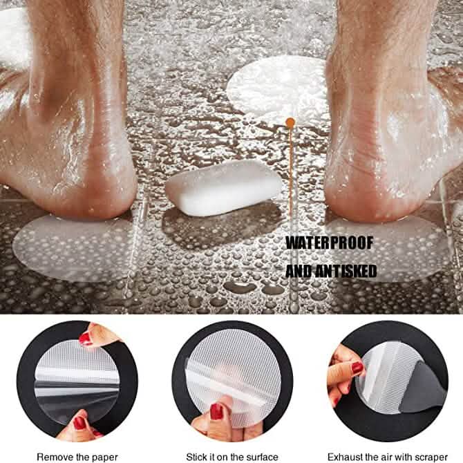 24-Piece: Non-Slip Bathtub Stickers - A-1 Thread Vault
