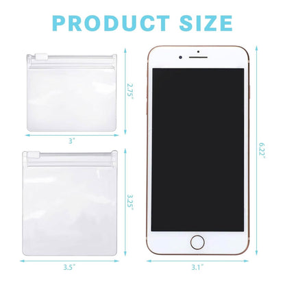 24-Piece: Zippered Pill Pouch Bags - A-1 Thread Vault