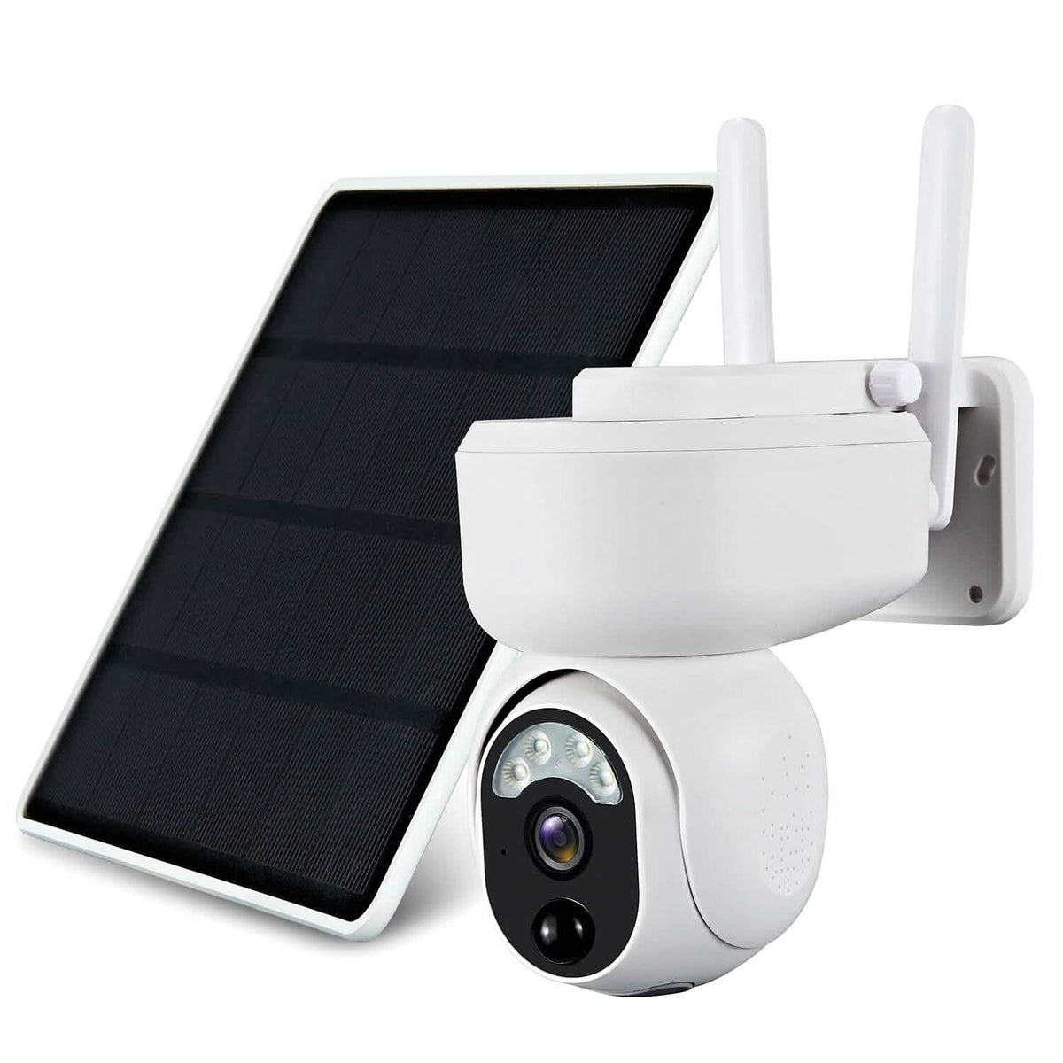 2.4G Wifi Solar Wireless 1080P Surveillance Camera with Flood Light Night Vision - A-1 Thread Vault