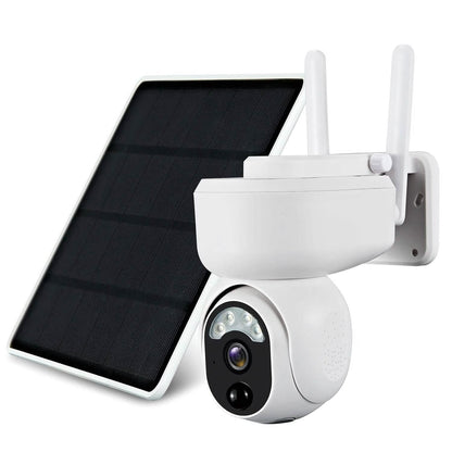 2.4G Wifi Solar Wireless 1080P Surveillance Camera with Flood Light Night Vision - A-1 Thread Vault
