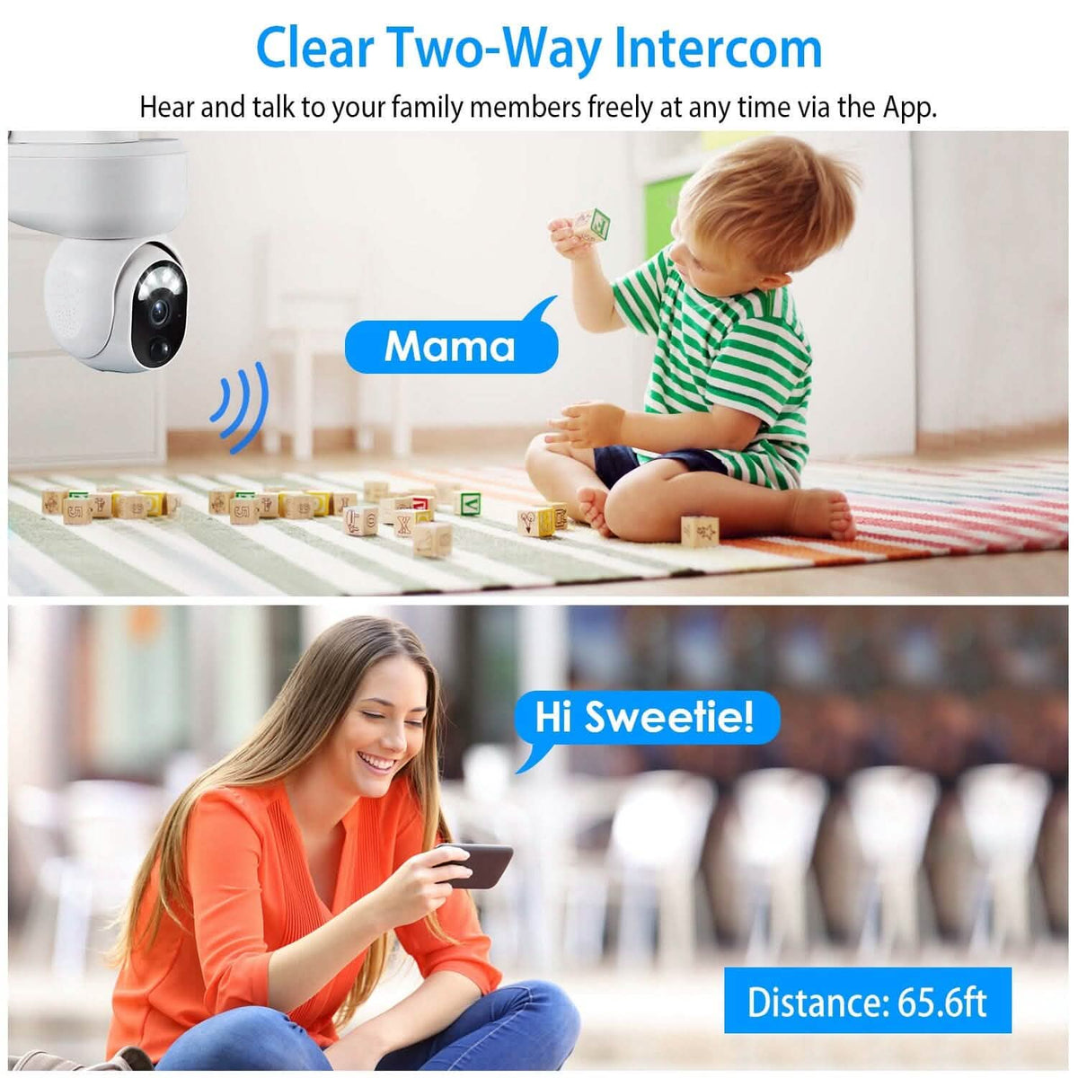 2.4G Wifi Solar Wireless 1080P Surveillance Camera with Flood Light Night Vision - A-1 Thread Vault