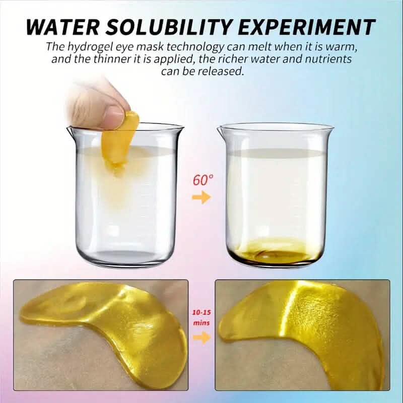 25-Pairs: 24K Gold Eye Mask - A-1 Thread Vault