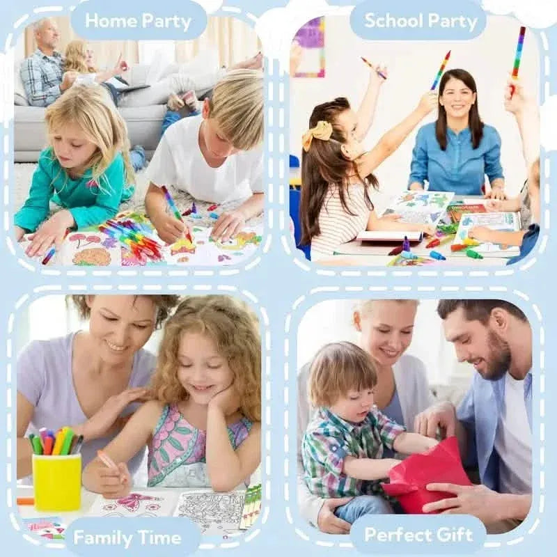 26-Pack: Coloring Books For Kids Ages 4-8, 8-12 Birthday Party Favors Gifts - A-1 Thread Vault