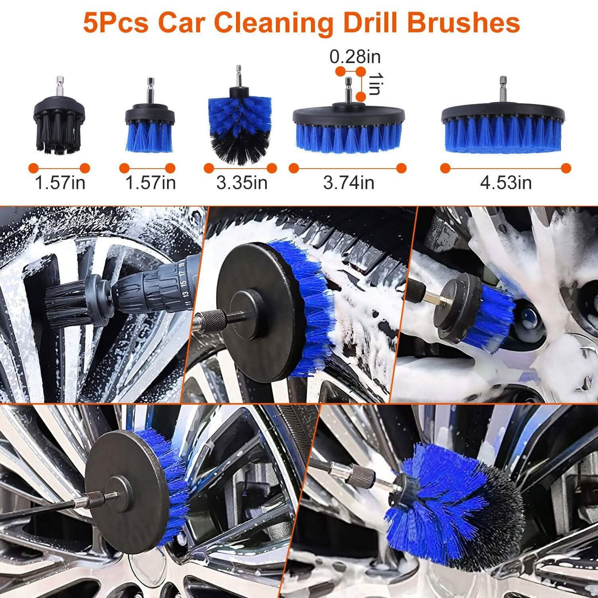 26-Pieces: Car Detailing Brush Kit - A-1 Thread Vault
