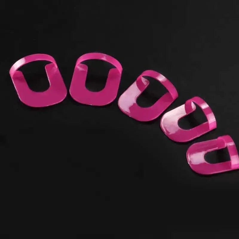 26-Pieces U Curve Shape 10 Sizes Nail Protector - A-1 Thread Vault