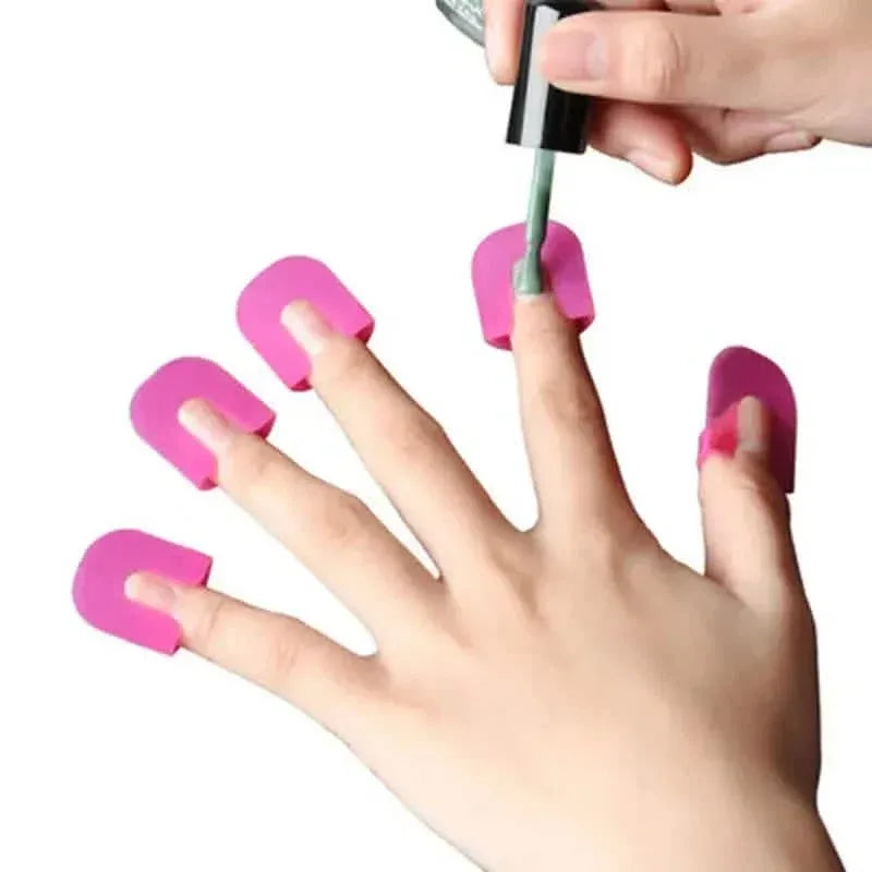 26-Pieces U Curve Shape 10 Sizes Nail Protector - A-1 Thread Vault