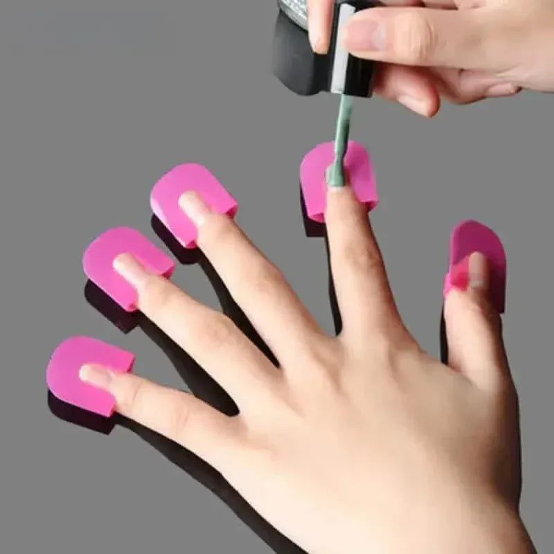 26-Pieces U Curve Shape 10 Sizes Nail Protector - A-1 Thread Vault