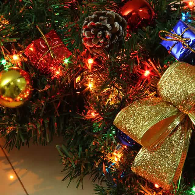 2.7 Meter Christmas Rattan Garland Decorative - A-1 Thread Vault