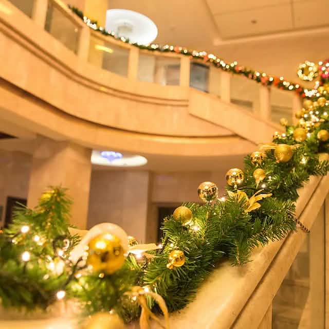 2.7 Meter Christmas Rattan Garland Decorative - A-1 Thread Vault