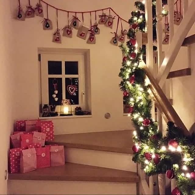 2.7 Meter Christmas Rattan Garland Decorative - A-1 Thread Vault