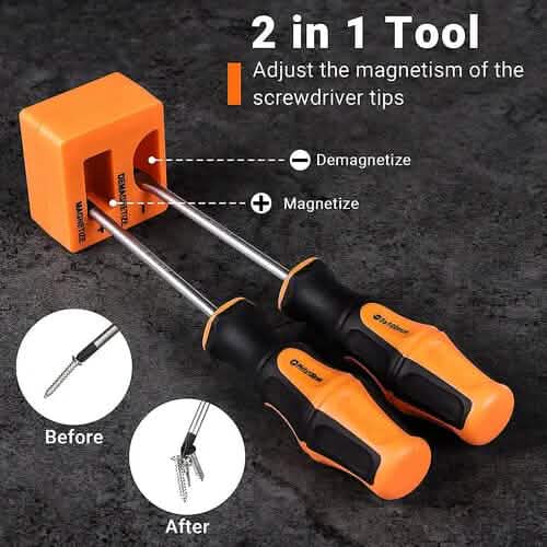 27-Pieces: Professional Screwdriver Set with Case - A-1 Thread Vault